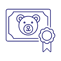 Pet Certificate 1 Illustration from UX Line Set