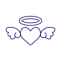 Angelic Heart Illustration from UX Line Set