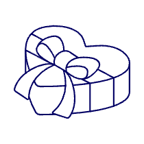 Gift Heart 3 Illustration from UX Line Set