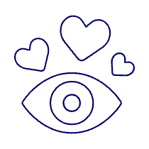 Love At Sight Illustration from UX Line Set