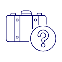 Missing Baggage Illustration from UX Line Set