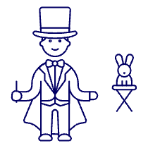 Magician Show 1 Illustration from UX Line Set