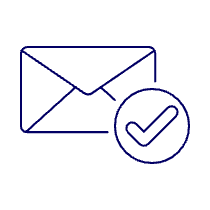 Email Checked Illustration from UX Line Set