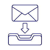 Email Download 3 Illustration from UX Line Set