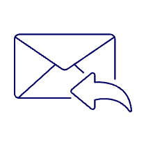 Email Reply Illustration from UX Line Set