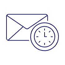 Email Schedule Illustration from UX Line Set