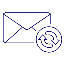 Email Syncing 1 Illustration from UX Line Set