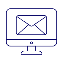 Email Imac 1 Illustration from UX Line Set