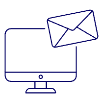 Email Imac 2 Illustration from UX Line Set