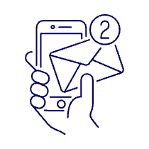 Email Notifications 2 1 Illustration from UX Line Set