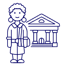 Banker 1 Illustration from UX Line Set