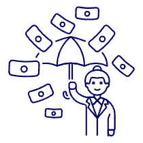 Business Insurance 4 Illustration from UX Line Set