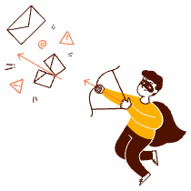 Spam - Arrow Illustration from Manchester Set