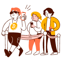Whitelist Person Cutting Line Illustration from Manchester Set