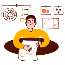 Designer Working Illustration from Manchester Set