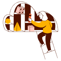 Data Cloud Illustration from Manchester Set