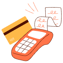 Card Payments Illustration from Manchester Set