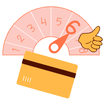 Credit Score Illustration from Manchester Set