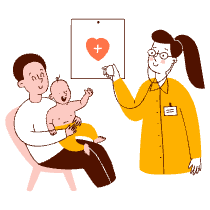 Checkup Illustration from Manchester Set