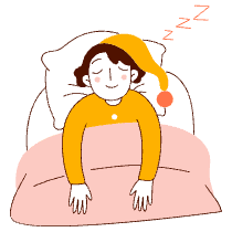 Getting Enough Sleep Illustration from Manchester Set