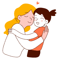 Hugging Comfort Illustration from Manchester Set