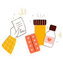 Medicine Illustration from Manchester Set