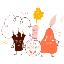 Organic Food Illustration from Manchester Set
