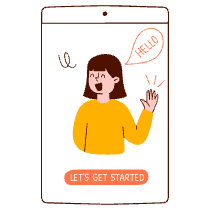 Let Get Started Illustration from Manchester Set