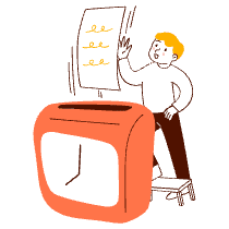 Logged Out Illustration from Manchester Set