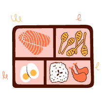 Lunch 1 Illustration from Manchester Set