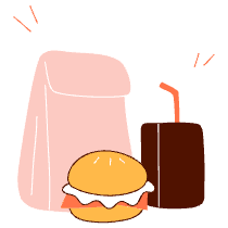Lunch 2 Illustration from Manchester Set