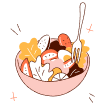 Salad Illustration from Manchester Set
