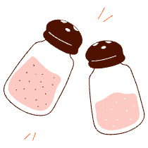 Salt And Pepper Illustration from Manchester Set