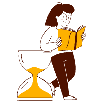 Soon - Hourglass Illustration from Manchester Set