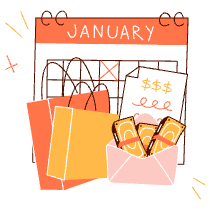 Pay Day Sale Illustration from Manchester Set
