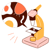 Microscope Illustration from Manchester Set