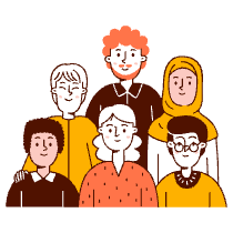 People Illustration from Manchester Set