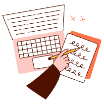 Content Creation Writing Illustration from Manchester Set