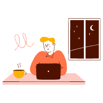 Night Shift Illustration from Manchester Set