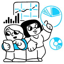 Competitor Analysis Illustration from Manila Set