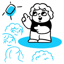 Giving A Lecture Illustration from Manila Set