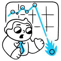 Graph Negative Illustration from Manila Set