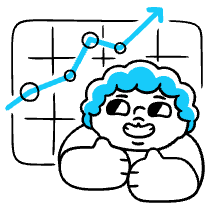 Graph Positive Illustration from Manila Set