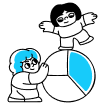 Pie Graph Illustration from Manila Set