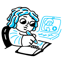 Online Learning 2 Illustration from Manila Set