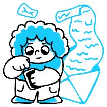 Newsletter Illustration from Manila Set