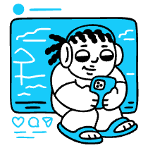 Post On Instagram 1 Illustration from Manila Set
