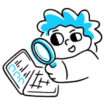 Search User Illustration from Manila Set
