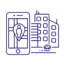Street Pin Illustration from UX Line Set