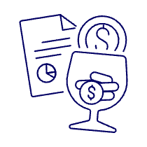 Advertisement Statistic Illustration from UX Line Set
